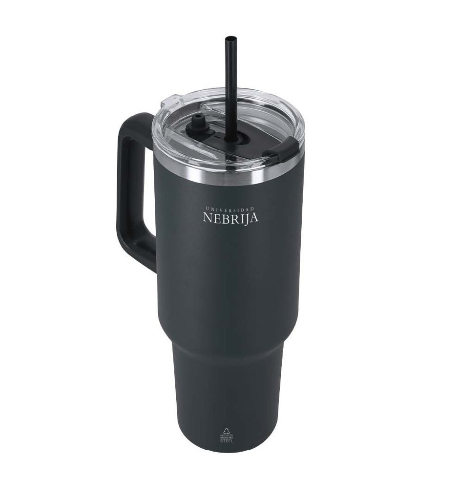 Taza térmica con logo sencillo